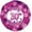 30th Pink, variant on PMU Happy Birthday 30 Blue Dazzeloon Balloon (18 Inch Mylar) Pkg/1