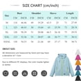 thumbnail image 6 of Yungyresw Windbreaker Jacket Windproof Coat Hooded Full Zipper Lightweight Hooded Outdoor Jacket for Hiking Camping, 6 of 6