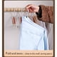 thumbnail image 3 of 8 Perchas Plegables, Perchas Plegables de Plástico, Perchas de Ropa Plegables Portátiles, Perchas de Viaje Plegables (), 3 of 5