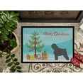 thumbnail image 3 of Carolines Treasures BB8464MAT Bouvier des Flandres Christmas Door Mat Indoor Rug or Outdoor Welcome Mat 18x27 Doormat, 3 of 4