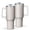 White-2, variant on Modern 40oz Tumbler– Stainless Steel Insulated Tumbler with Handle and Straw, Large Capacity Travel Cup for Hot & Cold Drinks