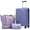 Lavender, variant on Concepten 3-Piece Carry on Luggage Set, PP Material Hard Shell Suitcase with TSA Lock for Rotating Wheels,Lightweight and Drop Resistant Suitcase