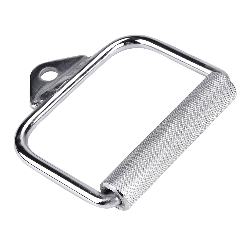 Exercise Cable Handle, Nice Attachment Suitable DShaped Handle For Gym
