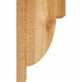 thumbnail image 3 of 6"W x 6"D x 10"H Alpine Rough Sawn Corbel, Western Red Cedar, 3 of 9