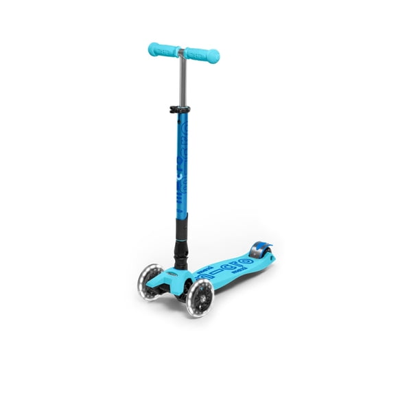 Scooter Micro Kickboard Maxi plegable con LED para niños de 5 a 12 años