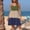 *Green, variant on U Women's Ombre Color Block Sleeveless Tiered Ruffle Mini Dress,Casual Loose Summer Sundress Green,Women's Plus L