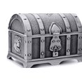 thumbnail image 5 of Vintage Pewter Tooth Fairy Treasure Chest Box, 5 of 5