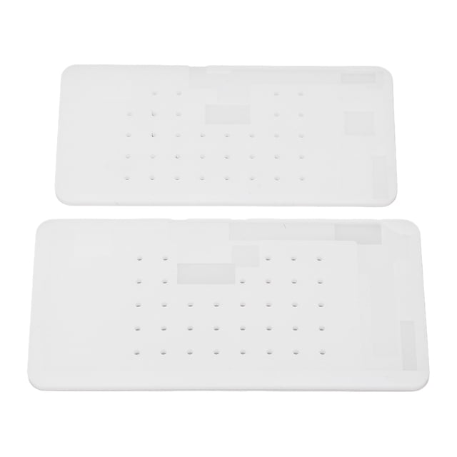 2 almohadillas de adsorción para quitar adhesivo de pantalla LCD, universales para reparación de placa base de teléfono móvil.