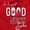 Red, variant on Christmas Be Good For Goodness Sake Womens Slim Fit Graphic Tee Brisco Brands M
