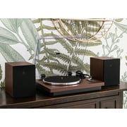 iLive Turntable with Bluetooth Transmitter, ITTB751DW, Dark Walnut