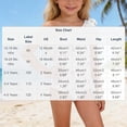 thumbnail image 3 of Fesfesfes Toddler Baby Children Girls One Piece Swimsuit Skinny Monokini Swimwear Beach Wear Bathing Suit Cute Printed One Shoulder Swimsuit, 3 of 9