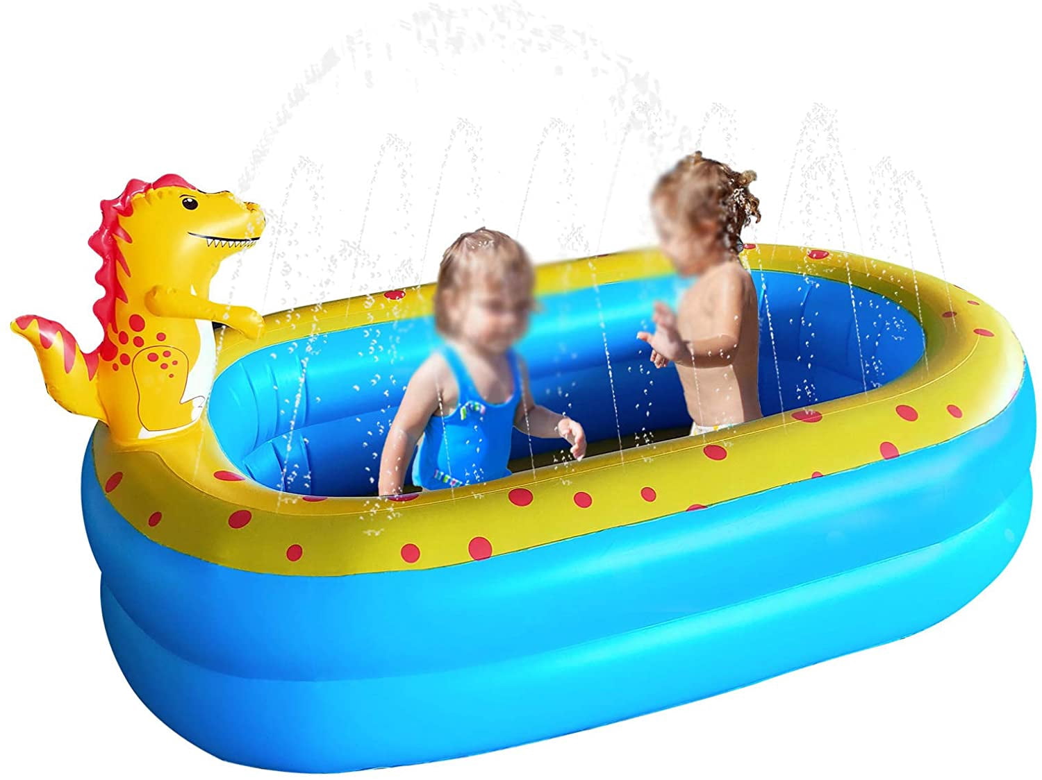 Dinosaur Inflatable Fountain,Paddling 