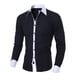 thumbnail image 1 of pstuiky manga larga de hombre, Camisa informal de manga larga a cuadros para hombre, holgada, de talla grande, con combinación de colores Tops de hombre xxl, 1 of 4