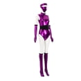 thumbnail image 6 of 8Pcs Ninja Bodysuit, Ninja Role Play Outfit, Futuristic Villain Fancy Dress, Ninja Cosplay, Comic Con Attire, Women's Ninja Suit Bodysuit Cosplay Costume With Mask and Gloves, XXL, 6 of 7
