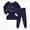 A85-Black, variant on Kids Toddler Pajamas Boys Girls Pajama Set Winter Warm Sleepwear Pjs Set Plush Tops Pants Outfits Loungewear Casual Homewear,3-4 Years