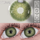 thumbnail image 5 of UYAAI 1 par de lentes de contacto de color para ojos Lentes con dioptrías Lentes de miopía Lentes de contacto verdes Lentes azules Lentes de Halloween, 5 of 5
