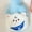 Blue, variant on CHUNTIAN Cute Bear Duck Hot Water Bottle Kawaii Plush Rubber Reusable Hand Foot Belly Warmer Explosion-proof Portable Hot Water Bags Gift