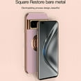 thumbnail image 6 of ELEHOLD for Google Pixel 7 Case with Ring Kickstand, Slim Electroplated Frame Magnetic Compatible Car Mount Soft TPU Shockproof Anti-Scratch Case for Google Pixel 7, Purple, 6 of 9