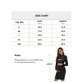 thumbnail image 5 of Long Sleeve Knit Maternity Dress Clothes for Women Ruched Bodycon Dress Pregnancy Clothes, 5 of 5