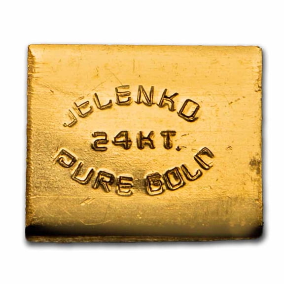 1/10 oz Gold Bar - Jelenko Dental (24K)