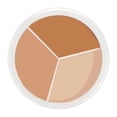 thumbnail image 2 of Crema correctora facial Tricolor para cubrir manchas, ojeras y marcas faciales., 2 of 12