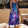 thumbnail image 2 of Abstract 3D Futuristic Geometric Plaid Design Sleeveless Dress Woman Fashion Long Dresses Women's Summer Suit Dress 2025, 2 of 7