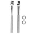 thumbnail image 1 of 2Pcs Drum Kit Screw Metal Set 70mm Instrument Accessory Replacement for Snare Bass WC905, 1 of 14