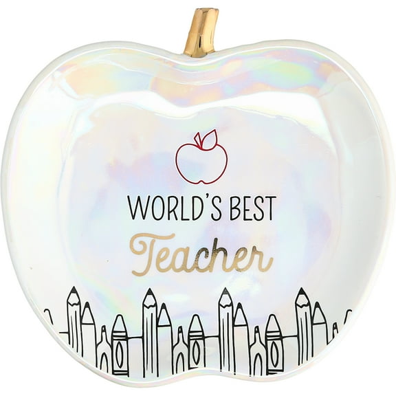 World's Best Teacher Trinket Dish