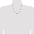 thumbnail image 2 of Diamond2Deal 925 Sterling Silver 5 mm Solid Rope Chain Necklace for Women 20", 2 of 7