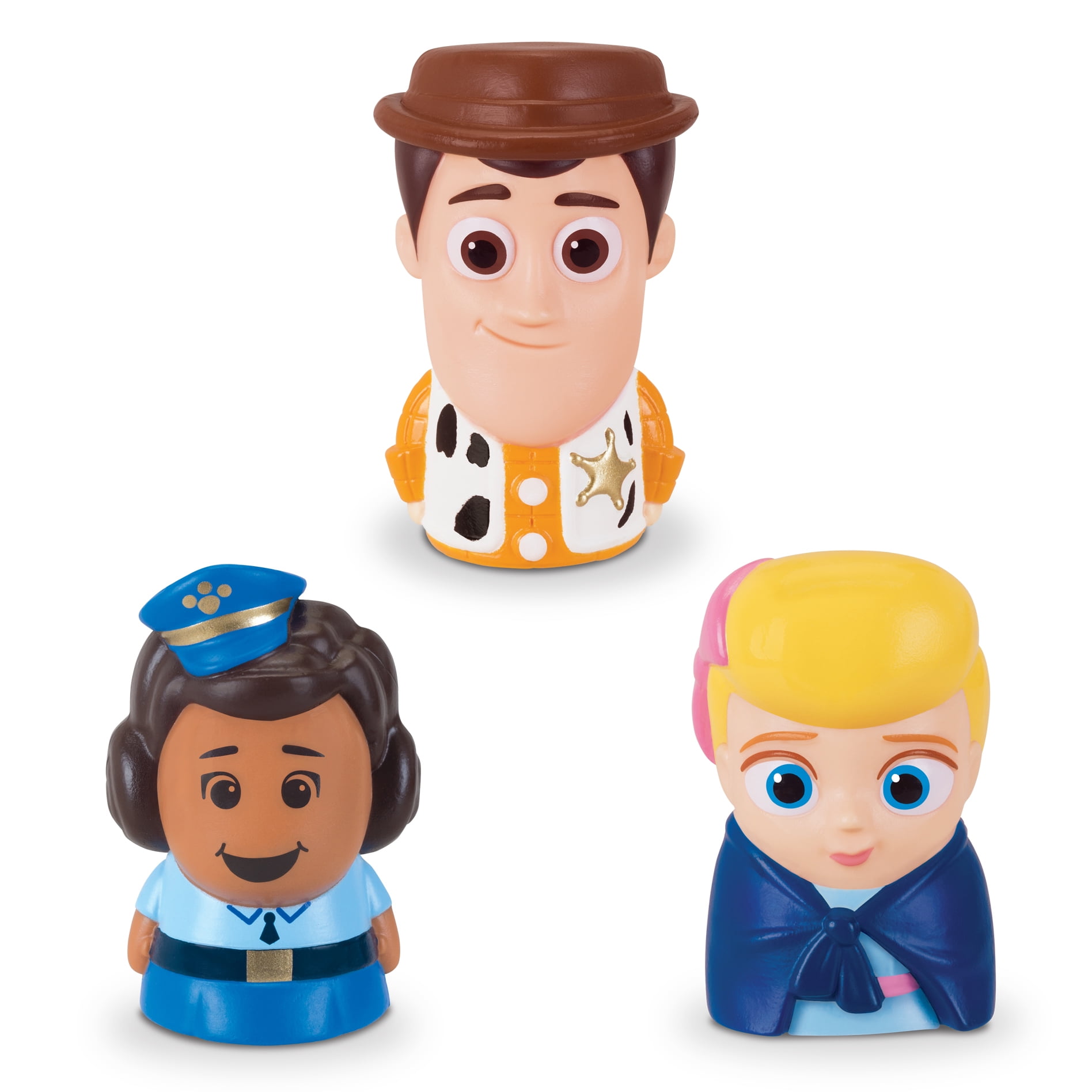 Disney Pixar Toy Story FINGER PUPPETS 3-PACK with Sheriff Woody, Giggle McDimples and Bo Peep - Walmart.com - Walmart.com