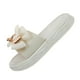 thumbnail image 4 of Sandalias de moda para mujer, zapatillas de plataforma, zapatos con lazo, sandalias antideslizantes. 36 37 Blanco, 4 of 9