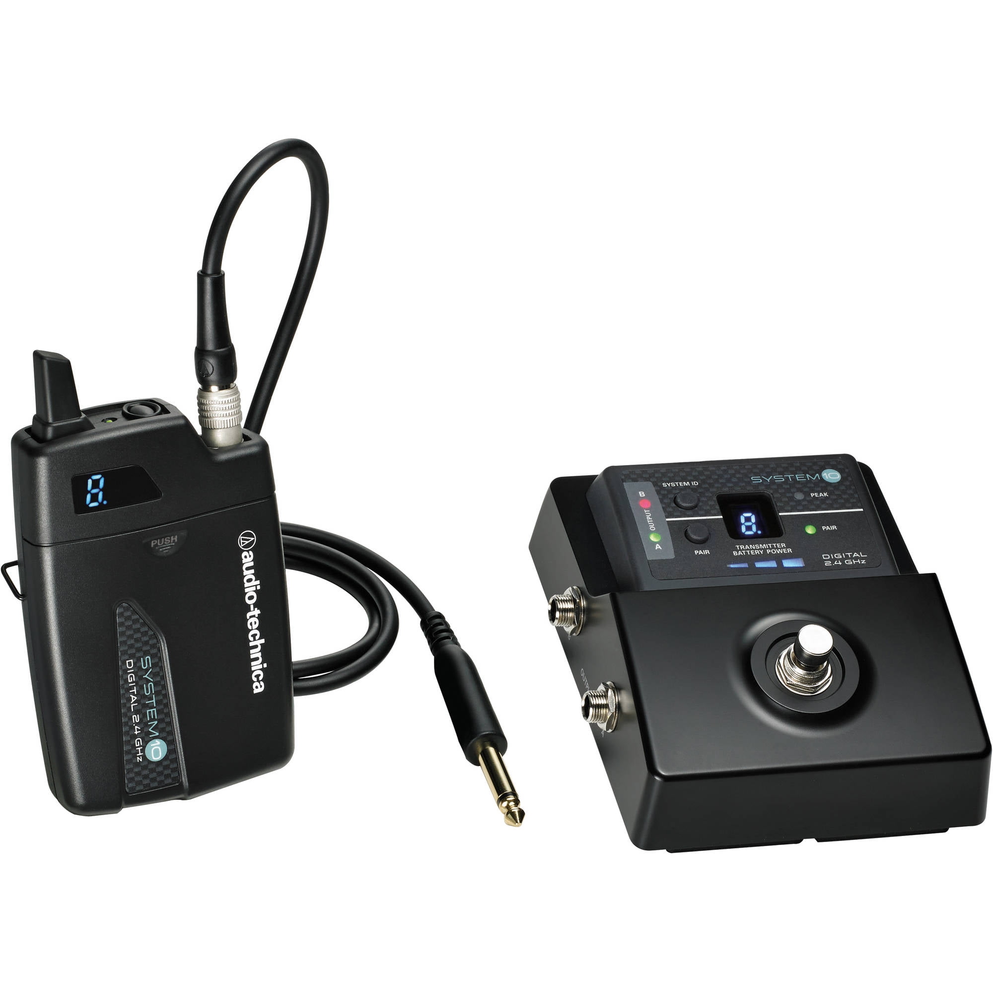 Audio-Technica ATW1501 System 10 Stompbox Guitar Digital Wireless