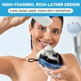 thumbnail image 6 of Shower Scrubber for Body 2-in-1: 2 - Pack High Foaming Body Scrubber Exfoliator for Men, Ergonomic Shower Scrub, Deep Exfoliating Travel Bath Brush Loofah for Women, Durable Skin Wash Tool, 6 of 9