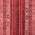 thumbnail image 1 of Ahgly Company Indoor Square Abstract Red Modern Area Rugs, 4' Square, 1 of 4