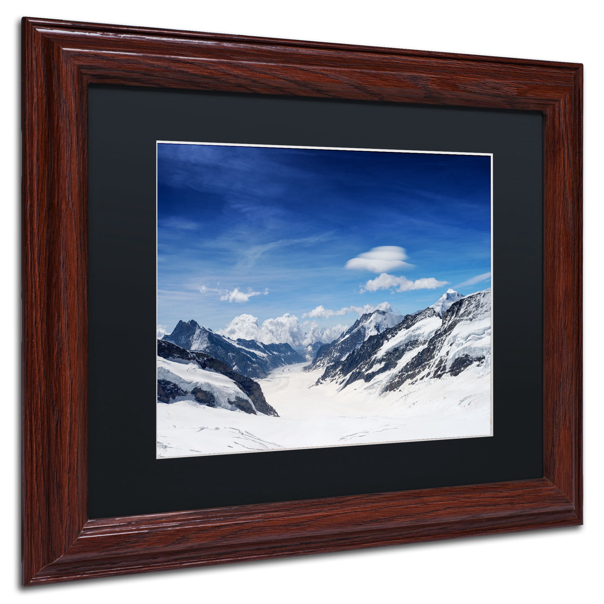 Trademark Fine Art "Distances" Canvas Art by Philippe Sainte-Laudy, Black Matte, Black Frame