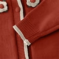 thumbnail image 5 of PInxai Girls Clothes Cute Fall 2 Piece Sets Long Sleeve Button down Tops Elastic Waisted Pleated Skirts Kids Outfits,Coffee,2 Years, 5 of 5