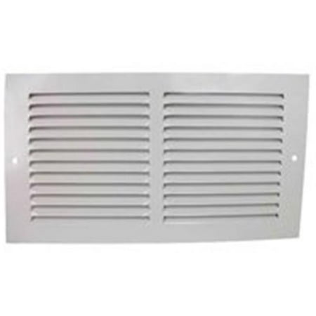 Mintcraft Air - Worldwide Sourcing Return Air Grille, 6 In H X 12 In W, Stamped Steel, White