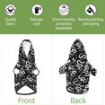 thumbnail image 6 of Haiem Hand Drawn Snake for Winter Dog Hoodie Sweatshirts with Pockets Warm Dog Clothes for Small Dogs Chihuahua-Large, 6 of 7