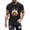 Black, variant on Gamivast Ghosts In Witch Hats T-Shirt for Men Halloween Pumpkin Graphic Print Short Sleeve Crewneck Tee Casual Fall Holiday Top Spooky Novelty Shirt Everyday Wear Gray XXL