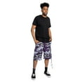 thumbnail image 3 of Victorious Men's Belted Twill Camo Cargo Short DS2065 - Purple - 34, 3 of 9