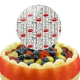 thumbnail image 5 of Acrylic Pop Goes the Popcorn Mouths Lips Pattern Cake Topper Party Decoration for Wedding Anniversary Birthday Graduation, 5 of 7