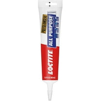 Loctite Polyseamseal All Purpose Adhesive Caulk - Multi-Purpose, Waterproof - 5.5 oz, White