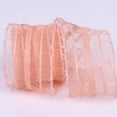 thumbnail image 1 of Namzi Chiffon Ribbon 10 Yards per Roll - Perfect for Wedding Invitations, Festive Decor, and Gift Wrapping-Orange Pink, 1 of 5