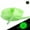 04# fluorescent green, variant on 2 Pairs Shoelace Glow in the Dark Colorful Sport Shoelace Party Gift