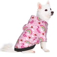 thumbnail image 2 of Balery Cute Flamingo Sudadera con Capucha para Perros Pequeños – Ropa para Mascotas, Disfraz para Perros y Gatos, Ideal para Fiestas y Cosplay-XX-Large, 2 of 7