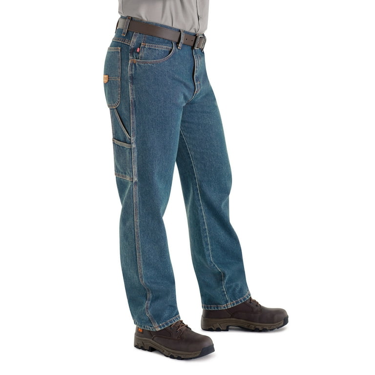 Red Kap Loose Fit Dungaree - Heavyweight Denim - Walmart.com