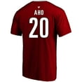 thumbnail image 3 of Men's Profile Sebastian Aho Red Carolina Hurricanes Big & Tall Name & Number T-Shirt, 3 of 3
