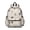 Geometric Triangle Beige, variant on Black and Gold Marble Pattern Backpack for School, Cute School Bag with Adjustable Shoulder Straps and Padded Back, 13.4"x11"x4.7"