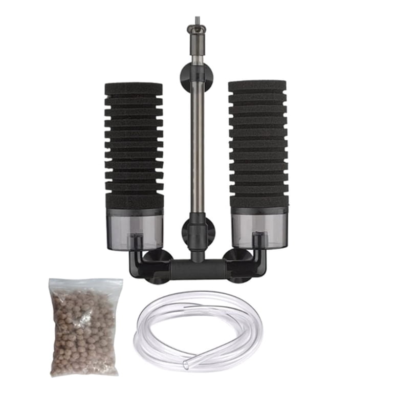 Aquarium Biochemical Sponge Filter,Fish Tank Filter Wall-Mounted