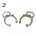 thumbnail image 1 of CUITING Fake Unisex Septum Clicker Nose Ring Non Piercing Hanger Clip On Delicate Jewelry 1X S-Multicolor #12-40 pcs/box, 1 of 9